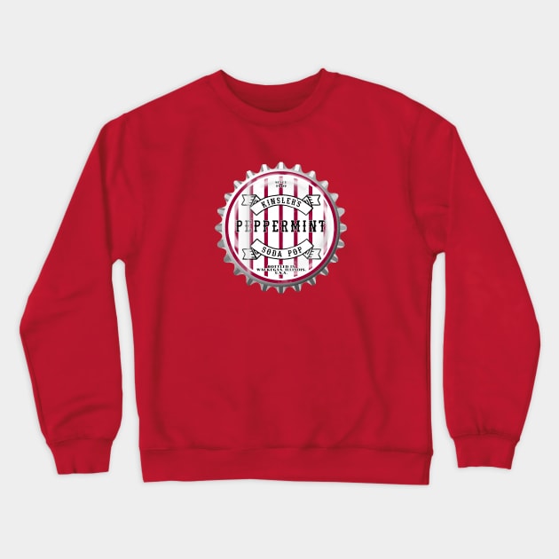 Kinsler's Peppermint Soda Pop Crewneck Sweatshirt by Vandalay Industries